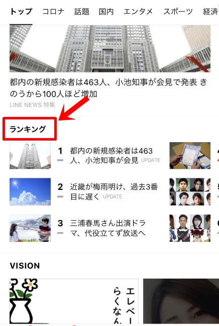 トレンドブログのネタ元（LINEニュース②）