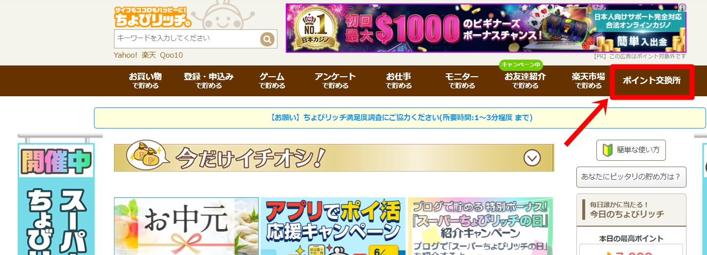 ちょびリッチの利用方法9