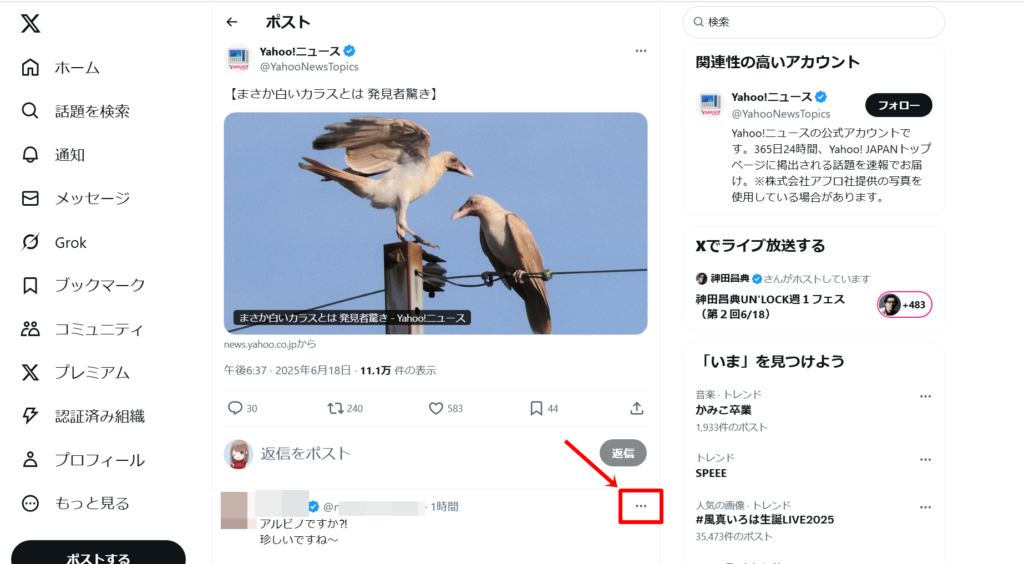 X(旧Twitter)の返信リプライのみをWordPressに埋め込む方法1