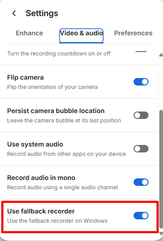 【Loom】録画時にマウスカーソルが表示されなくなった場合の対処法３